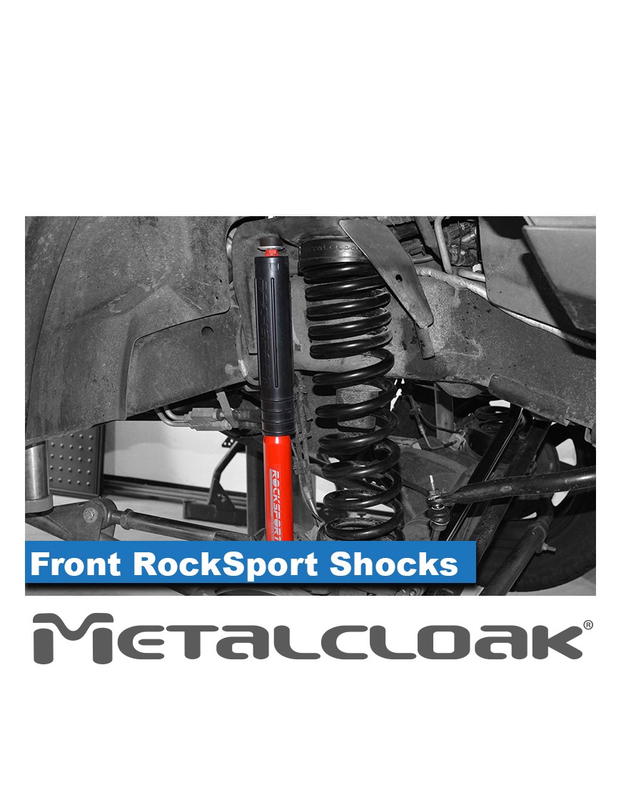 MetalCloak Amortyzatory RockSport Long Travel, przód, para, RAM 2500 2014+