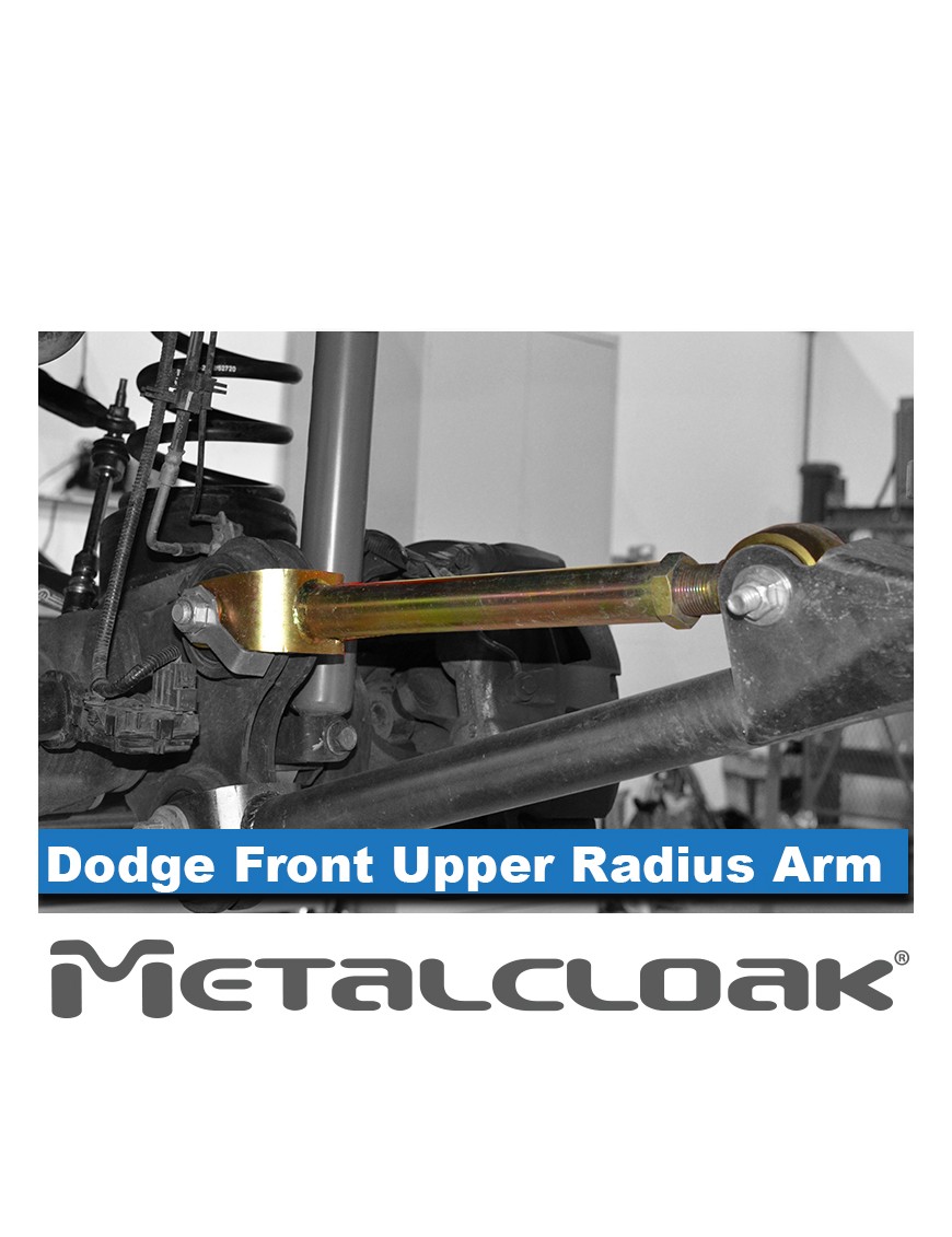 MetalCloak Górny wahacz radius Duroflex, przód, RAM 2500/3500 2014+