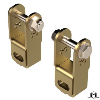 MetalCloak Zestaw dolnych przedłużek mocowań amortyzatorów, przód, RAM 2500/3500 2014+ - ujęcie 5