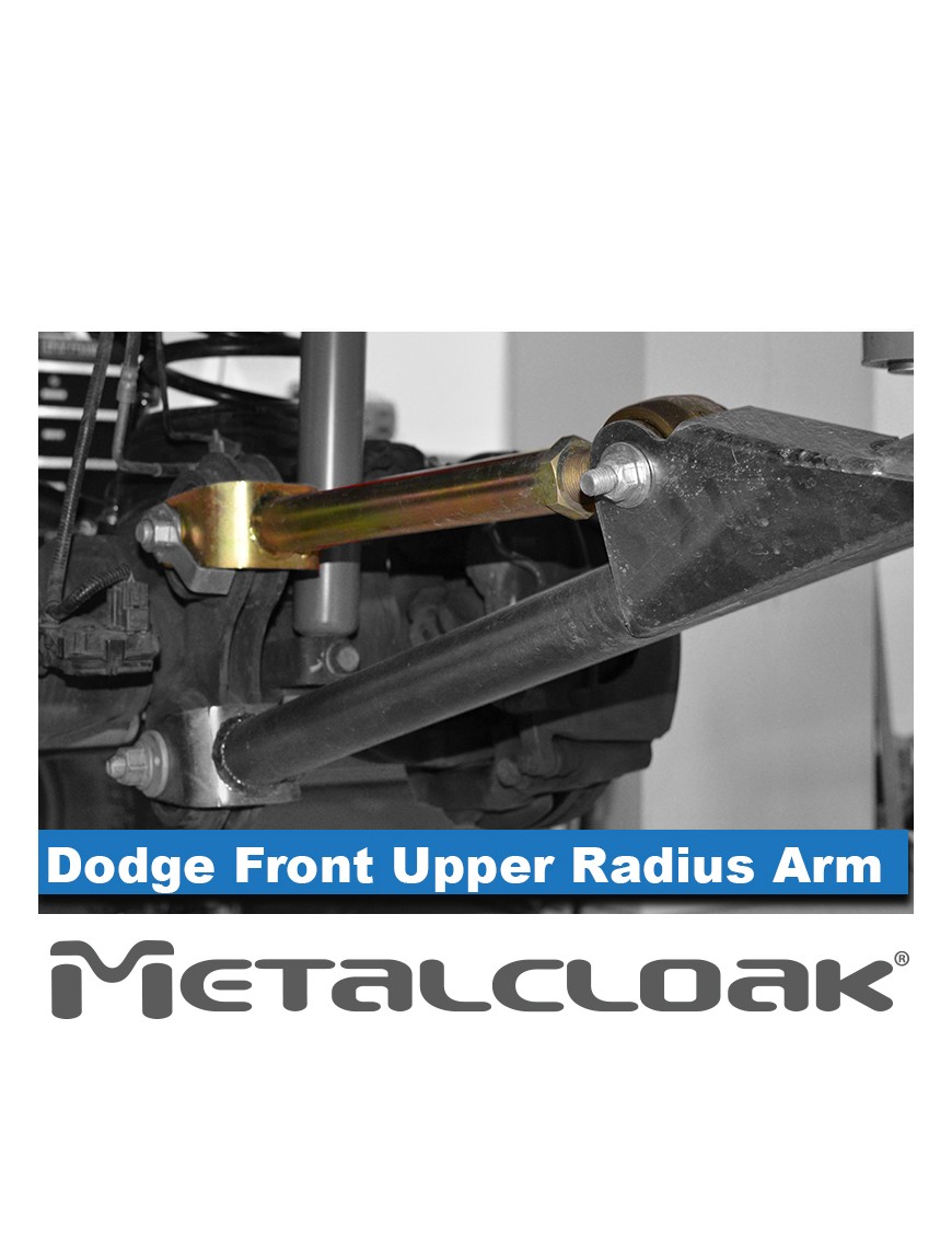 MetalCloak Górny wahacz radius Duroflex, przód, RAM 2500/3500 2014+