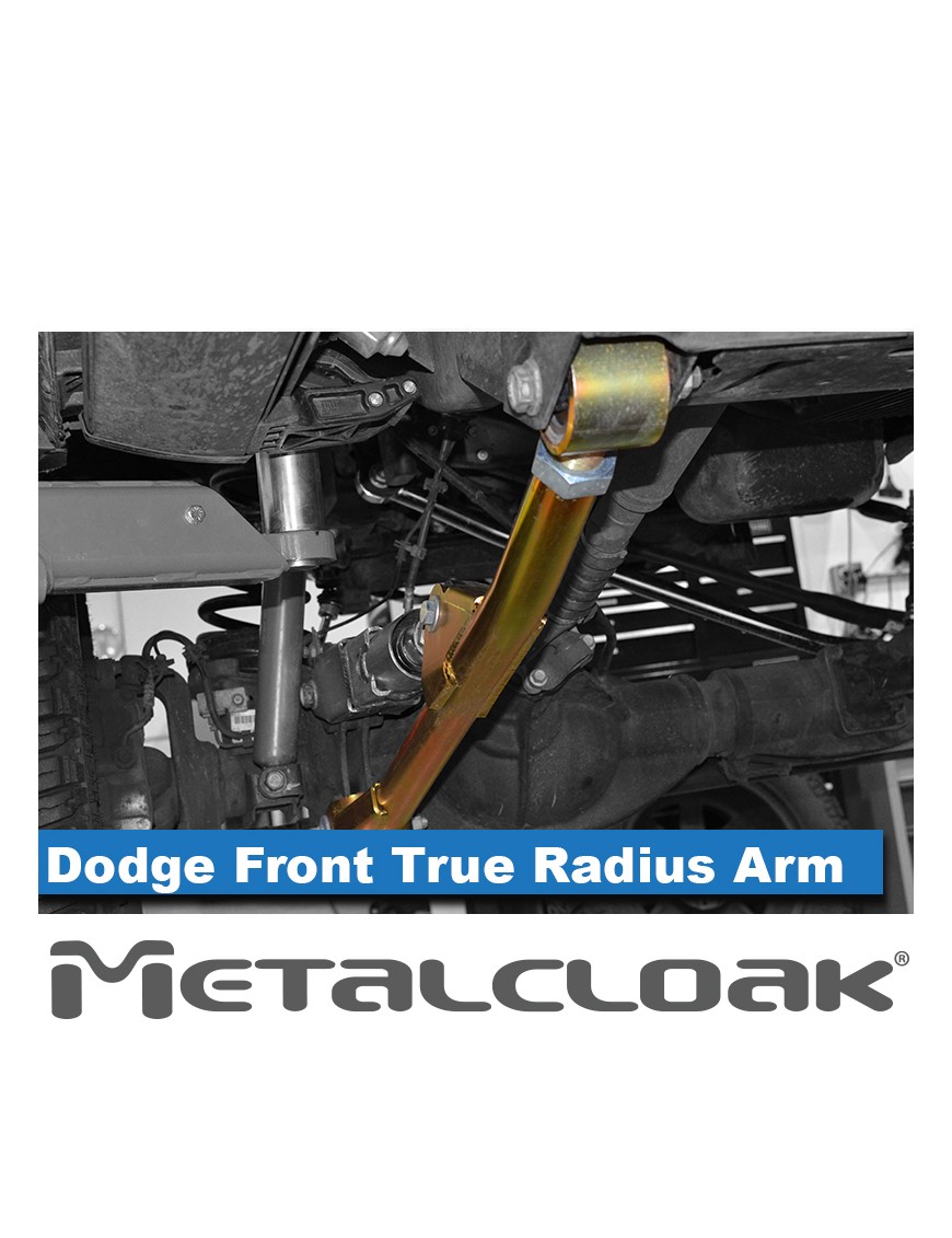 MetalCloak Dolne wahacze True Radius Duroflex, przód, RAM 2500/3500 2014+