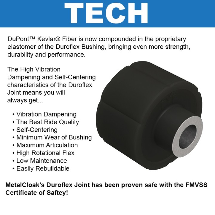 MetalCloak Dolne wahacze True Radius Duroflex, przód, RAM 2500/3500 2014+ - ujęcie 6
