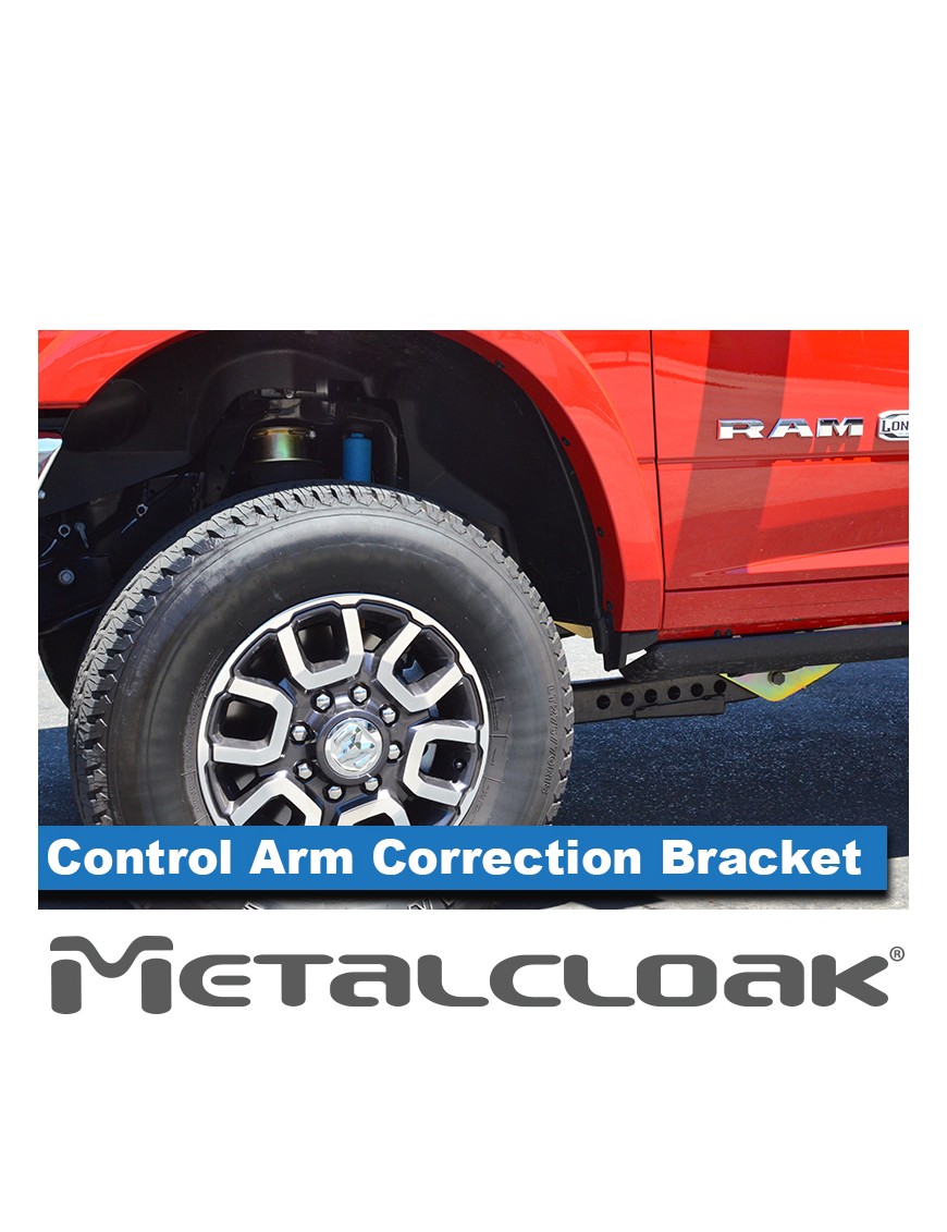 MetalCloak Wsporniki korygujące wahaczy Pro’lignment 2,5", przód, RAM 2500/3500 2014+
