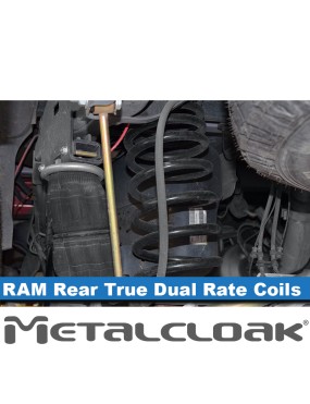 MetalCloak Sprężyny True Dual Rate, tył, lift 4,5" Max Flex, RAM 2500 2014+