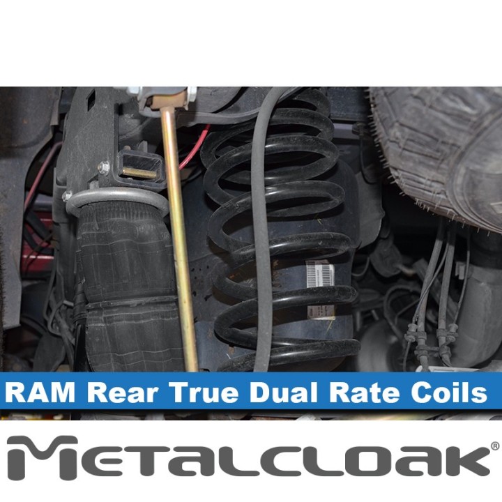 MetalCloak Sprężyny True Dual Rate, tył, lift 3,5" Max Flex, RAM 2500 2014+ - ujęcie 2