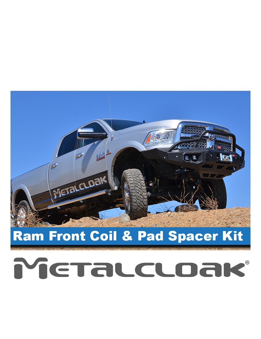 MetalCloak Sprężyny True Dual Rate z gniazdami, przód, lift 4,5", RAM 2500 2014+