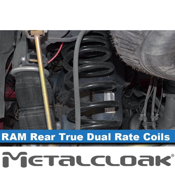 MetalCloak Sprężyny True Dual Rate, tył, lift 3,5" Max Flex, RAM 2500 2014+ - ujęcie 3