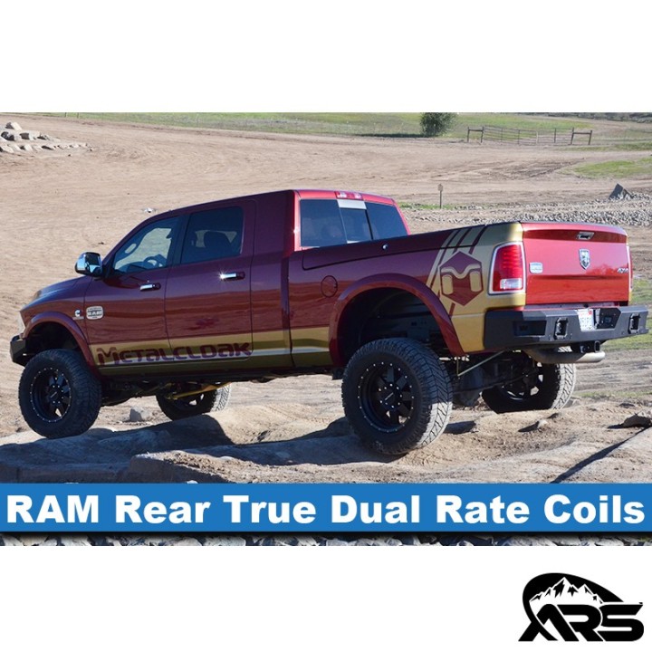 MetalCloak Sprężyny True Dual Rate, tył, lift 3,5" Max Flex, RAM 2500 2014+ - ujęcie 4