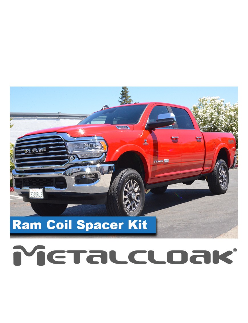 MetalCloak Dystanse sprężyn przednich 2,5", RAM 2500/3500 diesel 2014+