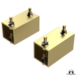 MetalCloak Przedłużenia odbojów 3", tył, RAM 2500 2014-2018 - ujęcie 4