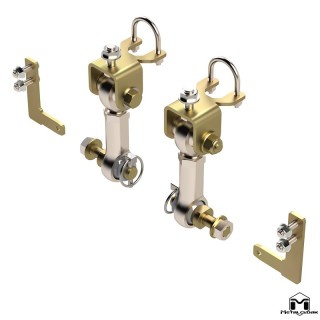 MetalCloak Szybkozłącza stabilizatora, przód, RAM 2500/3500 2014+ - ujęcie 3