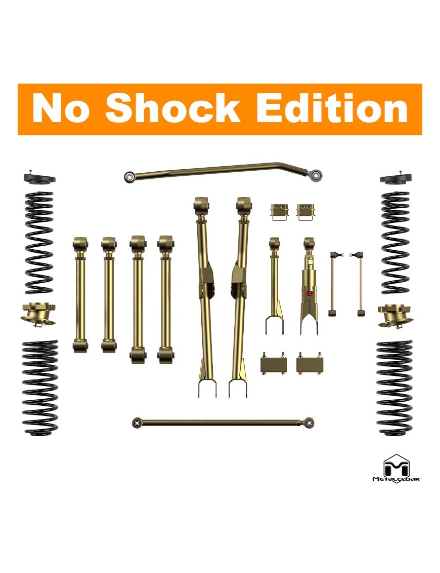MetalCloak Zestaw zawieszenia Lock-N-Load Radius Arm 3,5", RAM 2500 diesel 2014-2018