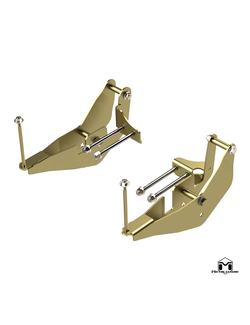 MetalCloak Wsporniki korygujące wahaczy Pro’lignment 2,5", przód, RAM 2500/3500 2014+
