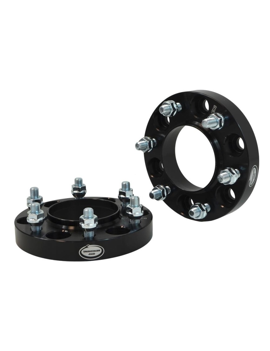 Dystanse kół Snakeman 4WD 25 mm 6x139,7 z centrowaniem 93,1 mm — Ford Ranger, Mazda BT-50, komplet 2 szt.