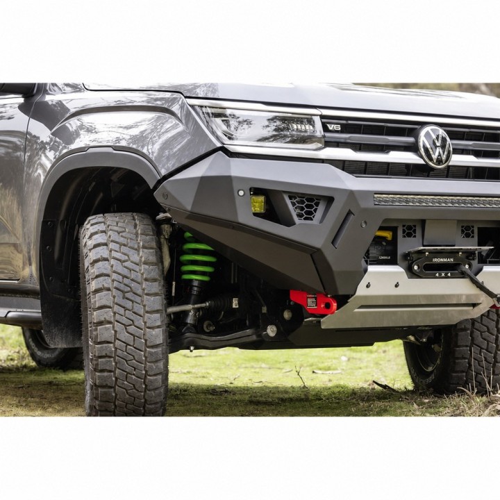 Stalowy przedni zderzak - RAID BAR ironman 4x4 — Volkswagen Amarok (BBR112) - ujęcie 2