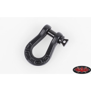 Szekla D-Ring Warn 1/10 RC4WD Z-S1090, stal, czarny mat