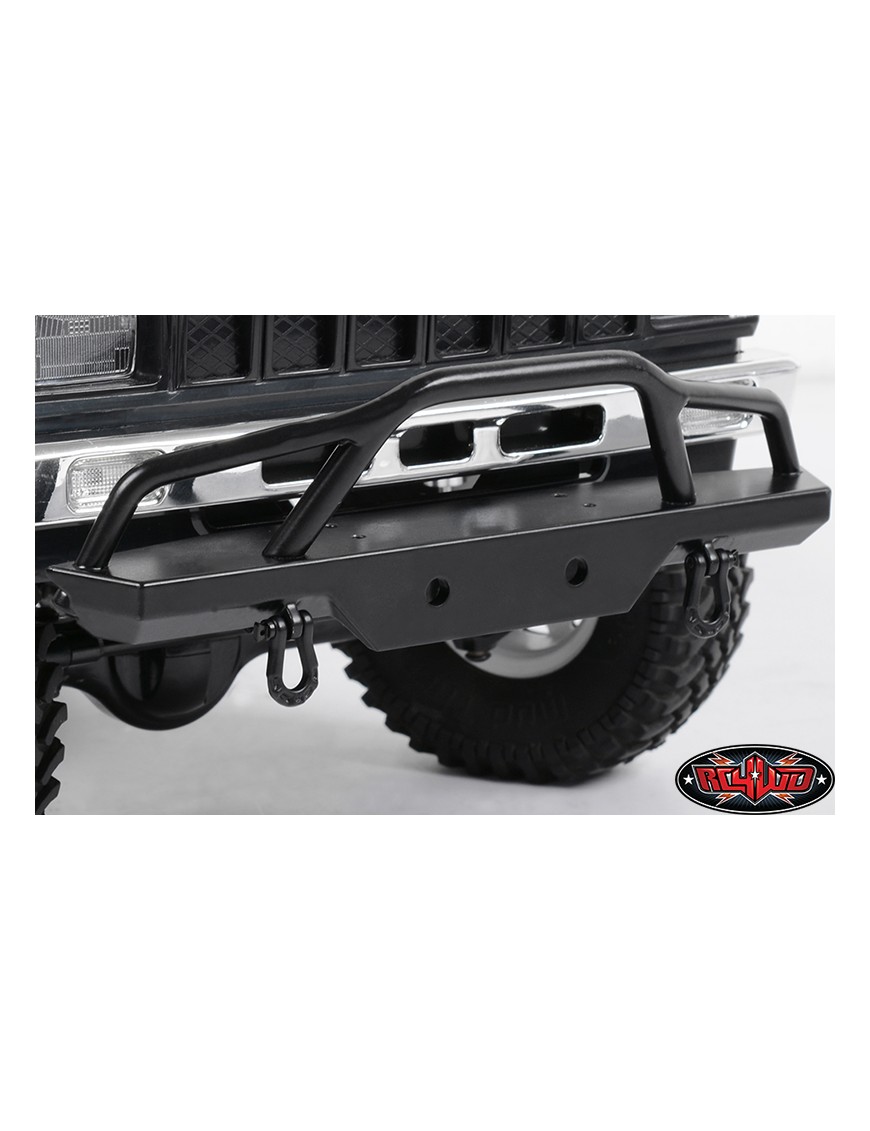 Szekla D-Ring Warn 1/10 RC4WD Z-S1090, stal, czarny mat