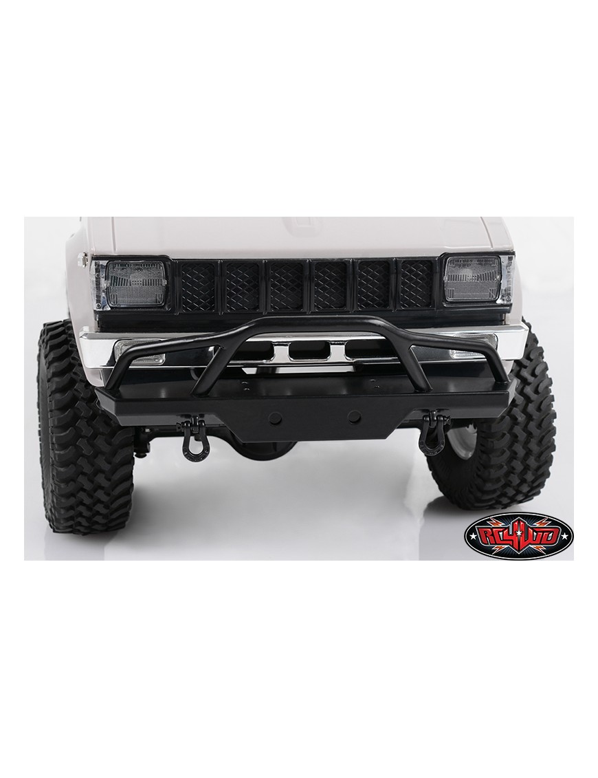 Szekla D-Ring Warn 1/10 RC4WD Z-S1090, stal, czarny mat