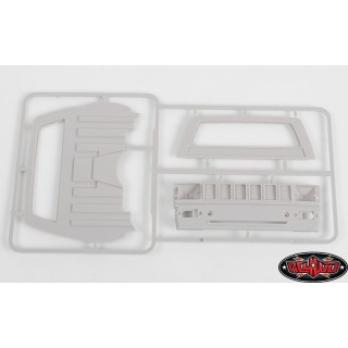 Panele tylne kabiny i grill Mojave II RC4WD Z-B0074, szary podkład