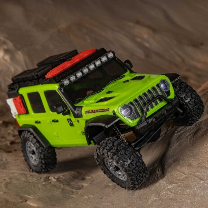 Axial SCX30 Jeep Wrangler JLU 1/30 4WD RTR AXI-2261T1, zielony - ujęcie 5