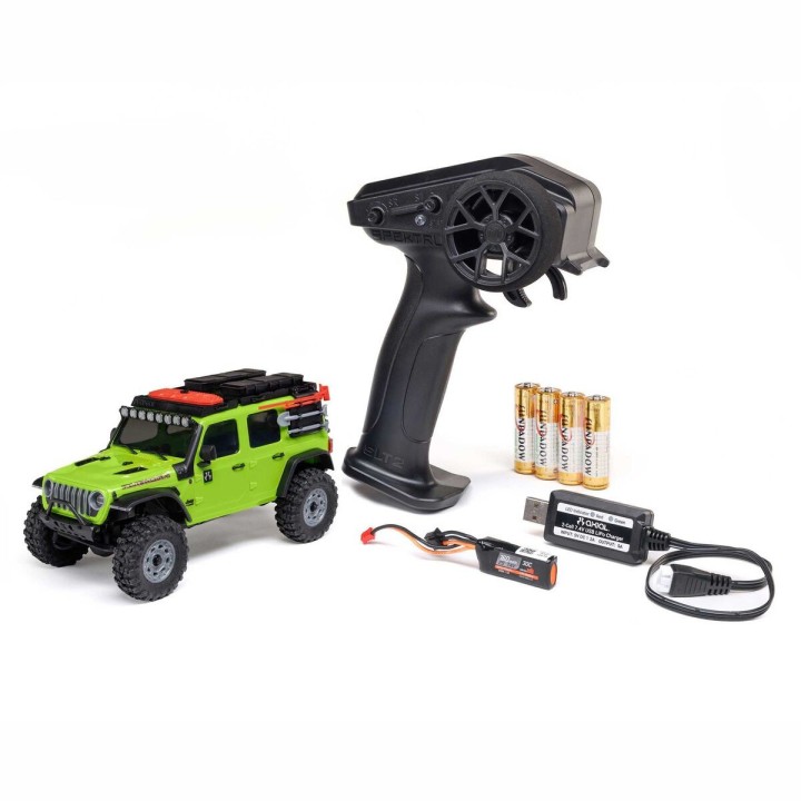 Axial SCX30 Jeep Wrangler JLU 1/30 4WD RTR AXI-2261T1, zielony - ujęcie 6