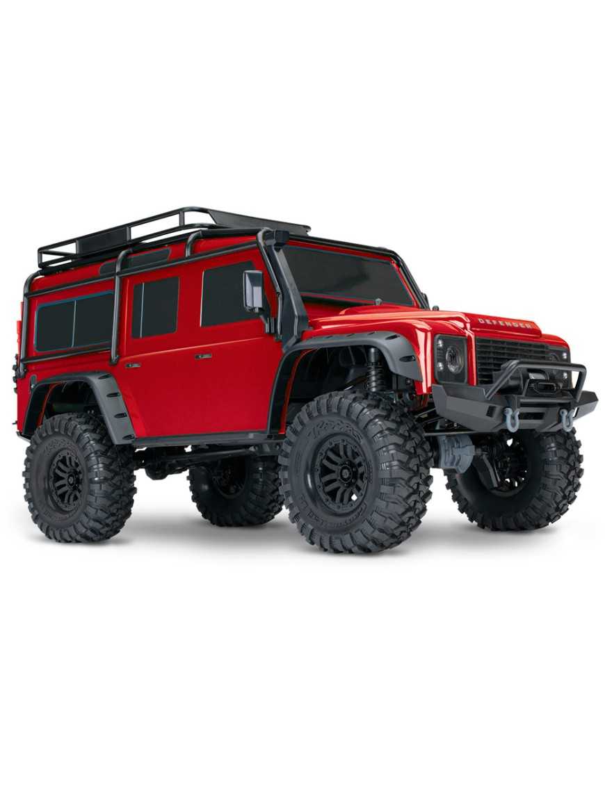 Traxxas TRX-4 Land Rover® Defender (1:10, 4WD, XL-5 HV) 82056-4 RED Traxxas TRX-4 Land Rover® Defender (1:10, 4WD, XL-5 HV) 82056-4 RED