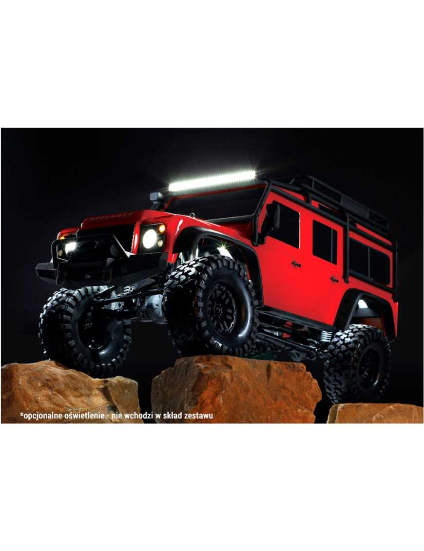 Traxxas TRX-4 Land Rover® Defender (1:10, 4WD, XL-5 HV) 82056-4 RED Traxxas TRX-4 Land Rover® Defender (1:10, 4WD, XL-5 HV) 82056-4 RED