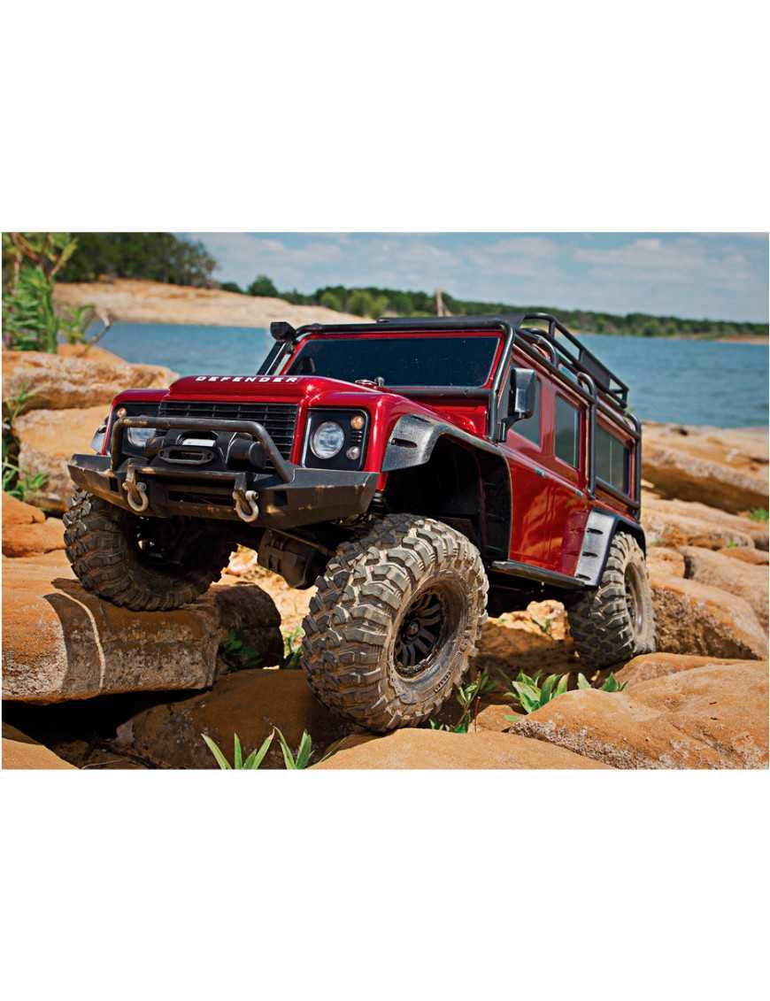 Traxxas TRX-4 Land Rover® Defender (1:10, 4WD, XL-5 HV) 82056-4 RED Traxxas TRX-4 Land Rover® Defender (1:10, 4WD, XL-5 HV) 82056-4 RED