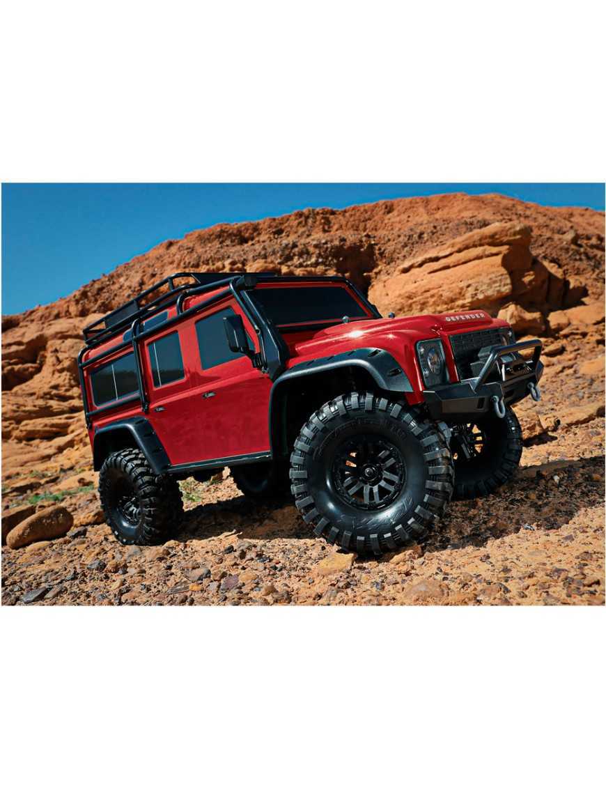 Traxxas TRX-4 Land Rover® Defender (1:10, 4WD, XL-5 HV) 82056-4 RED Traxxas TRX-4 Land Rover® Defender (1:10, 4WD, XL-5 HV) 82056-4 RED