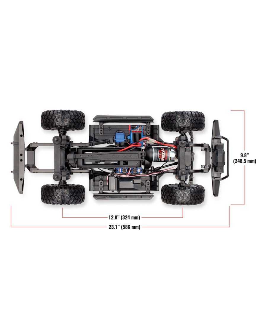 Traxxas TRX-4 Land Rover® Defender (1:10, 4WD, XL-5 HV) 82056-4 RED Traxxas TRX-4 Land Rover® Defender (1:10, 4WD, XL-5 HV) 82056-4 RED