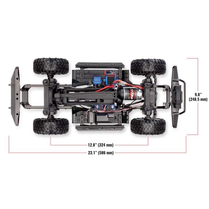 Traxxas TRX-4 Land Rover® Defender (1:10, 4WD, XL-5 HV) 82056-4 RED