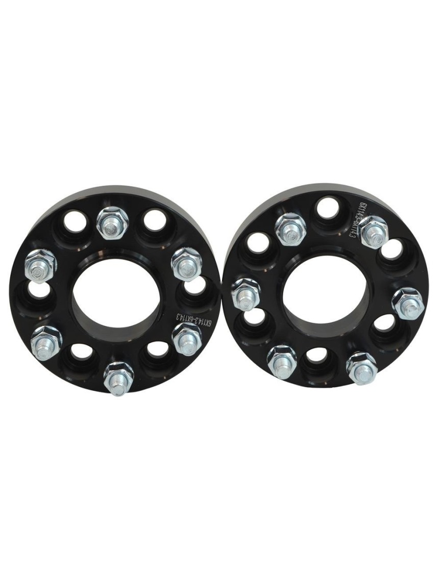 Dystanse kół Snakeman 4WD 30 mm 6x114,3 z centrowaniem — Nissan Navara D40/D23, Pathfinder R51 (2 szt.)