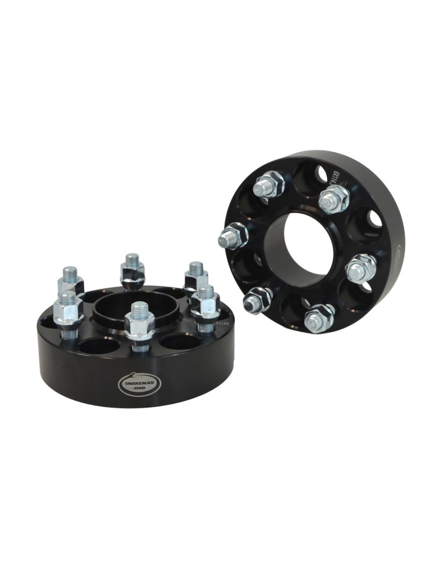 Dystanse kół Snakeman 4WD 38 mm 6x114,3 z centrowaniem — Nissan Navara D40/D23, Pathfinder R51 (2 szt.)