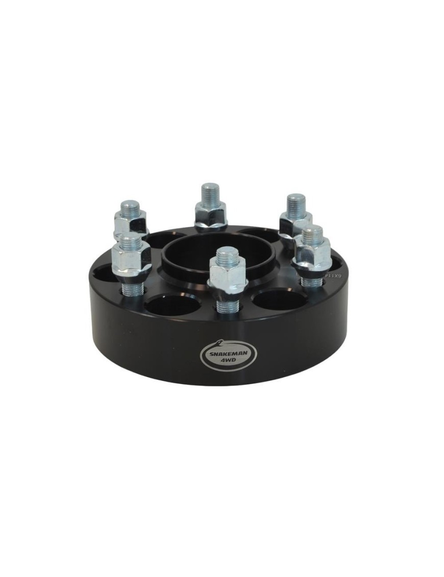 Dystanse kół Snakeman 4WD 38 mm 6x114,3 z centrowaniem — Nissan Navara D40/D23, Pathfinder R51 (2 szt.)
