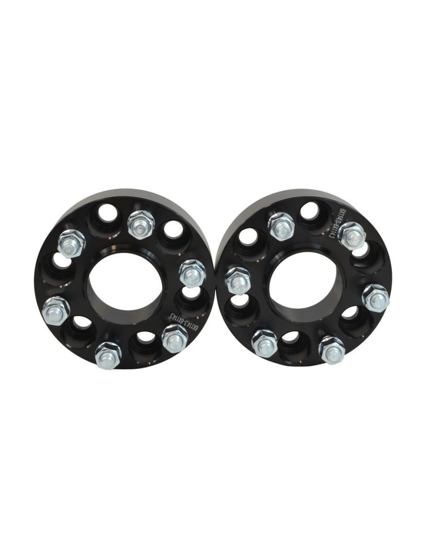 Dystanse kół Snakeman 4WD 38 mm 6x114,3 z centrowaniem — Nissan Navara D40/D23, Pathfinder R51 (2 szt.)