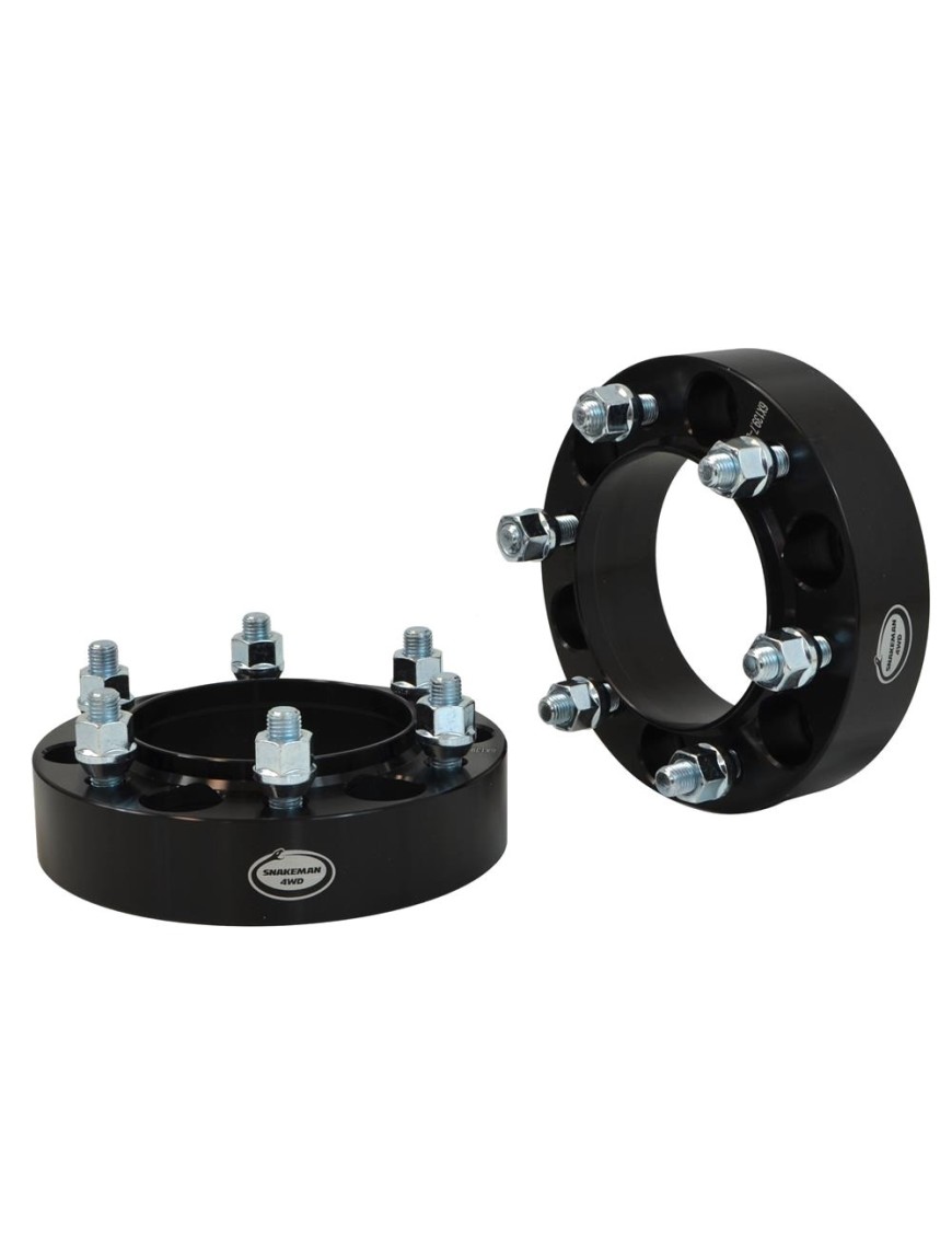Dystanse kół Snakeman 4WD 38 mm 6x139,7 otwór 110 mm gwint 12x1,5 — komplet 2 szt.