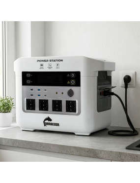 Stacja zasilania Barracuda DPS2400 2400W/4800W LiFePO4 2150Wh