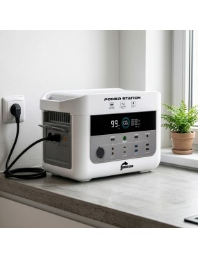 Stacja zasilania Barracuda DPS1200 1200W/2400W LiFePO4 1075Wh