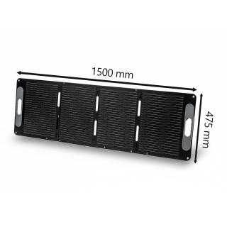 Panel solarny składany Barracuda BSP100 100W 20 V / 5 A, IP67 - ujęcie 2