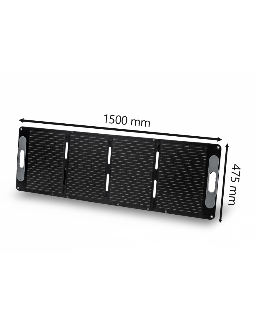 Panel solarny składany Barracuda BSP100 100W 20 V / 5 A, IP67