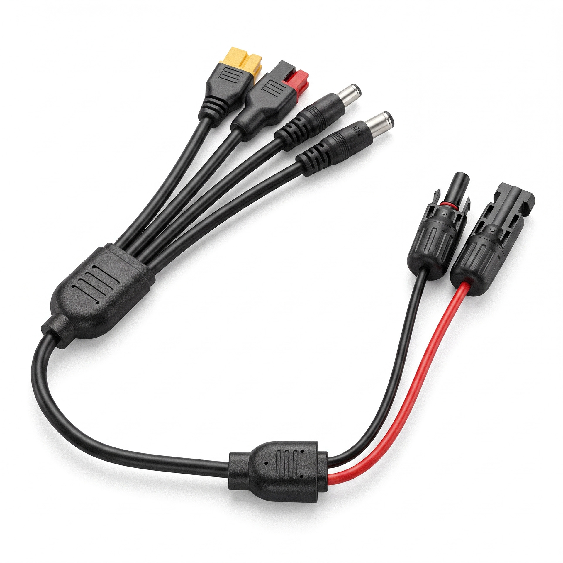 Kabel solarny Barracuda adapter 4w1 MC4 / XT60 / DC, 12 AWG