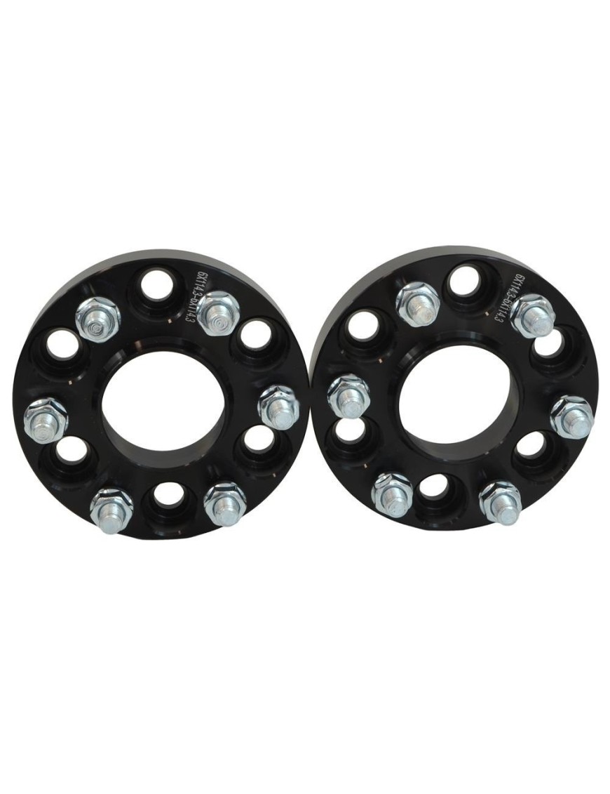 Dystanse kół Snakeman 4WD 25 mm 6x114,3 z centrowaniem — Nissan Navara D40/D23, Pathfinder R51 (2 szt.)