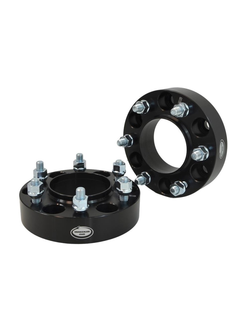 Dystanse kół Snakeman 4WD 38 mm 6x139,7 z centrowaniem 93,1 mm — Ford Ranger, Mazda BT-50, komplet 2 szt.