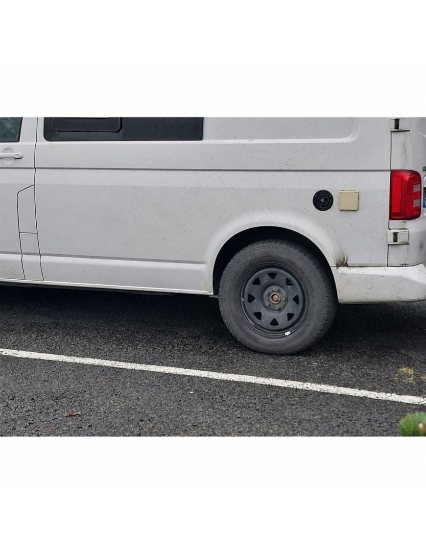 Felga stalowa Snakeman 4WD 16x7 5x120 ET50 czarna — VW Transporter T5 i T6