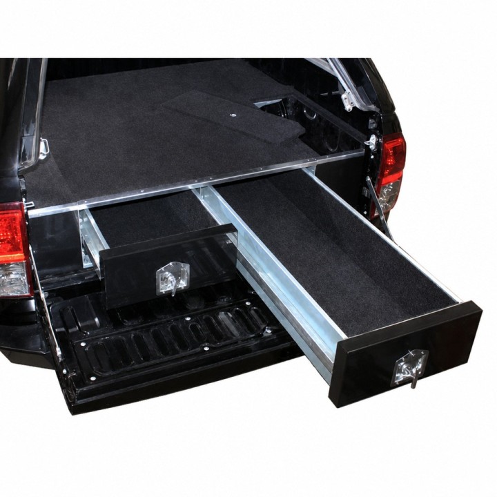 Wykończenie zabudowy marki IRONMAN4X4 - locksafe WTIN drawers — Toyota Hilux (ITDW051) - ujęcie 4