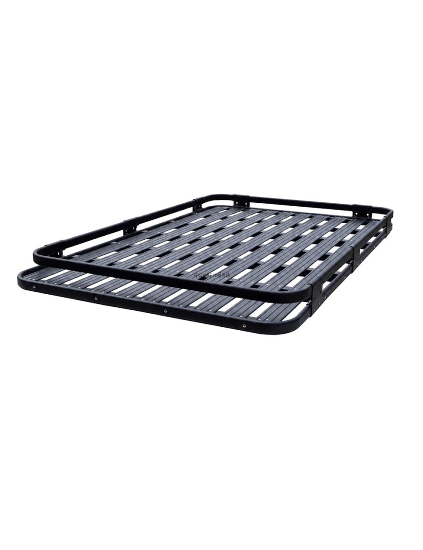Bagażnik aluminiowy z relingami Snakeman 4WD — Jeep Wrangler JK (SNRC3)