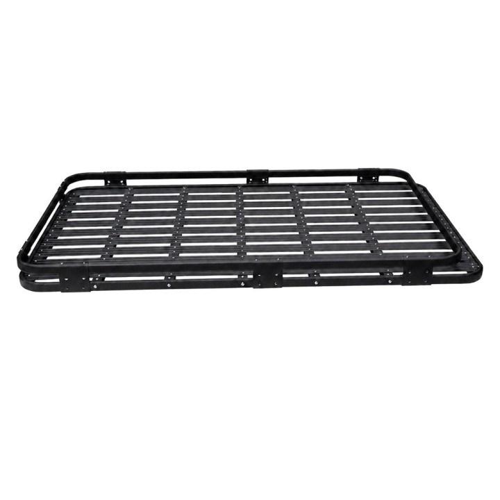 Bagażnik aluminiowy z relingami Snakeman 4WD — Jeep Wrangler JK (SNRC3) - ujęcie 2