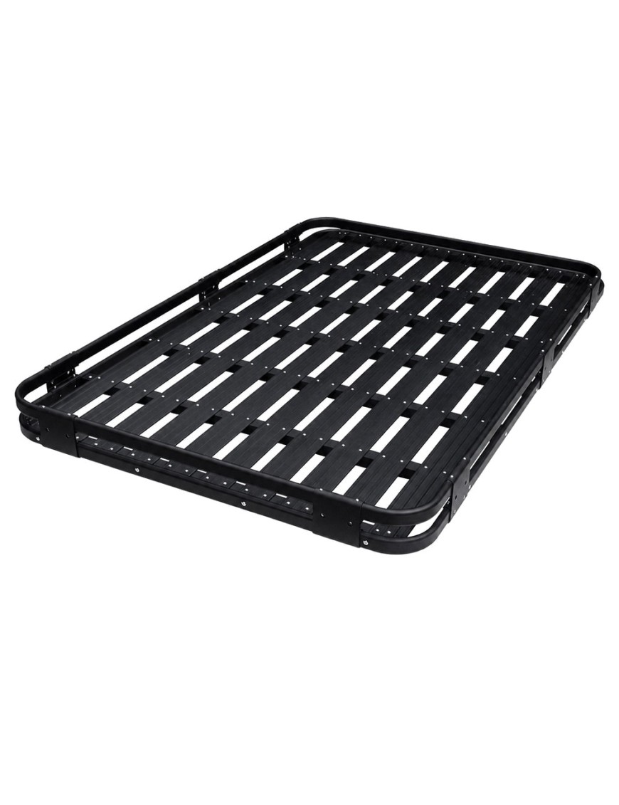 Bagażnik aluminiowy z relingami Snakeman 4WD — Jeep Wrangler JK (SNRC3)