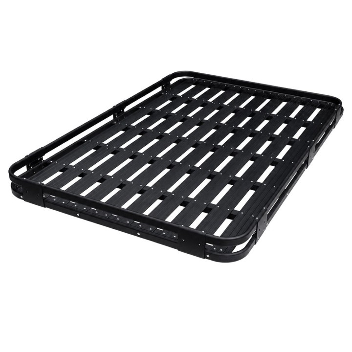 Bagażnik aluminiowy z relingami Snakeman 4WD — Jeep Wrangler JK (SNRC3) - ujęcie 3