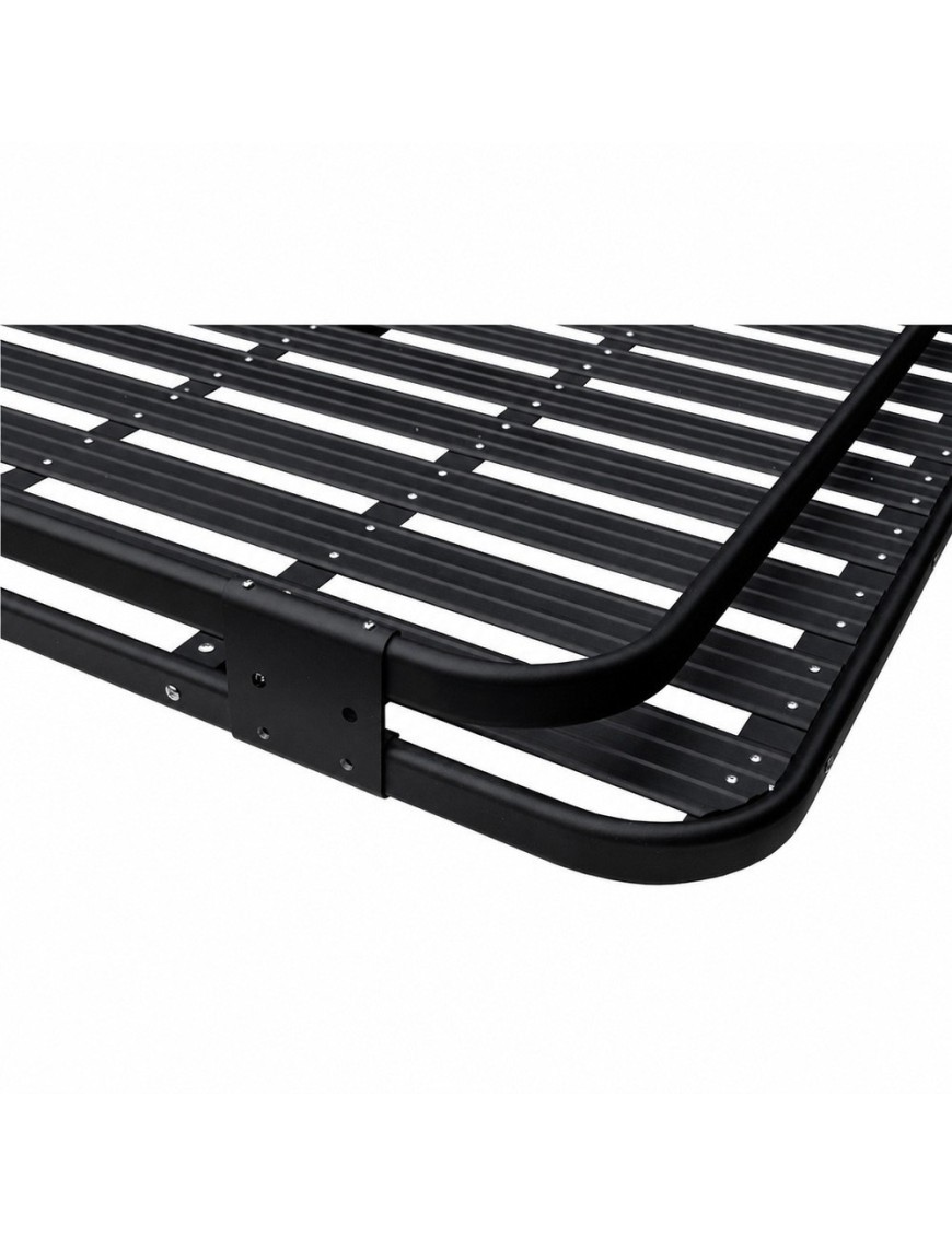 Bagażnik aluminiowy z relingami Snakeman 4WD — Jeep Wrangler JK (SNRC3)